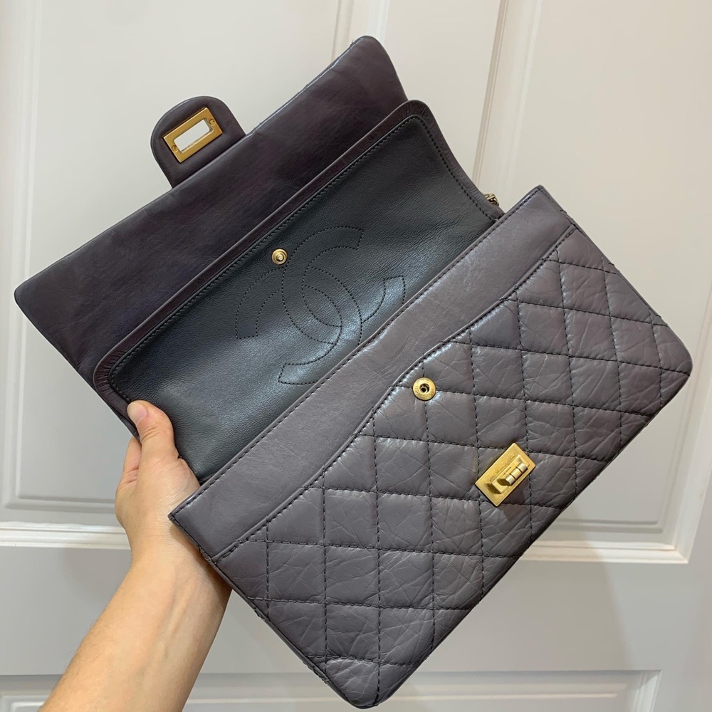 💓Sold💓Chanel Quilted Leather Reissue 2.55 - Picture 7 of 16